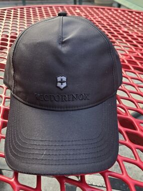 Victorinox Black Logo Baseball Cap